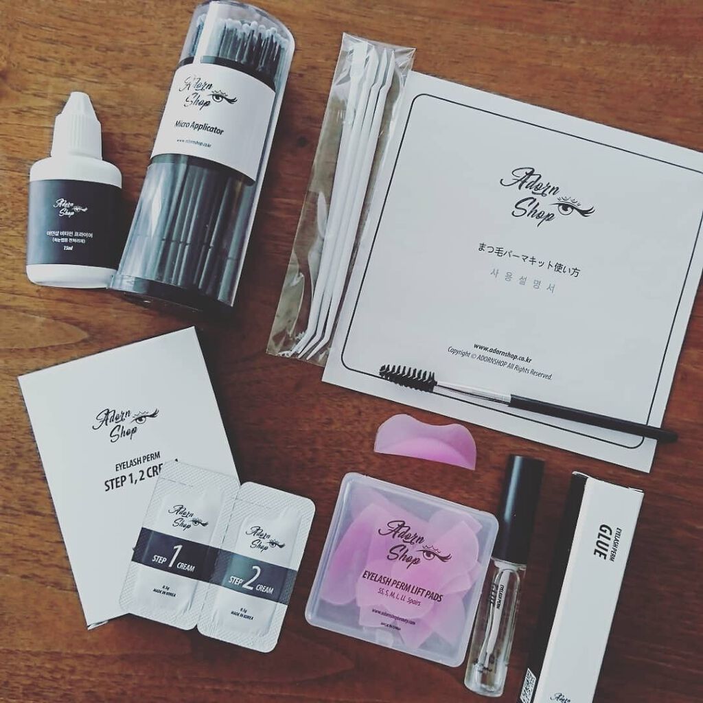 self eyelash perm kit/Qoo10/その他キットセットを使ったクチコミ(2枚目)