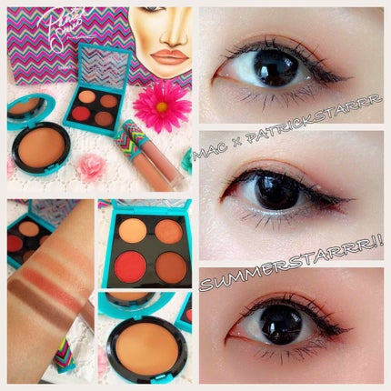 サマー スター フルフェイス キット 【パトリック・スター限定コラボ】/M・A・C/メイクアップキットを使ったクチコミ(1枚目)