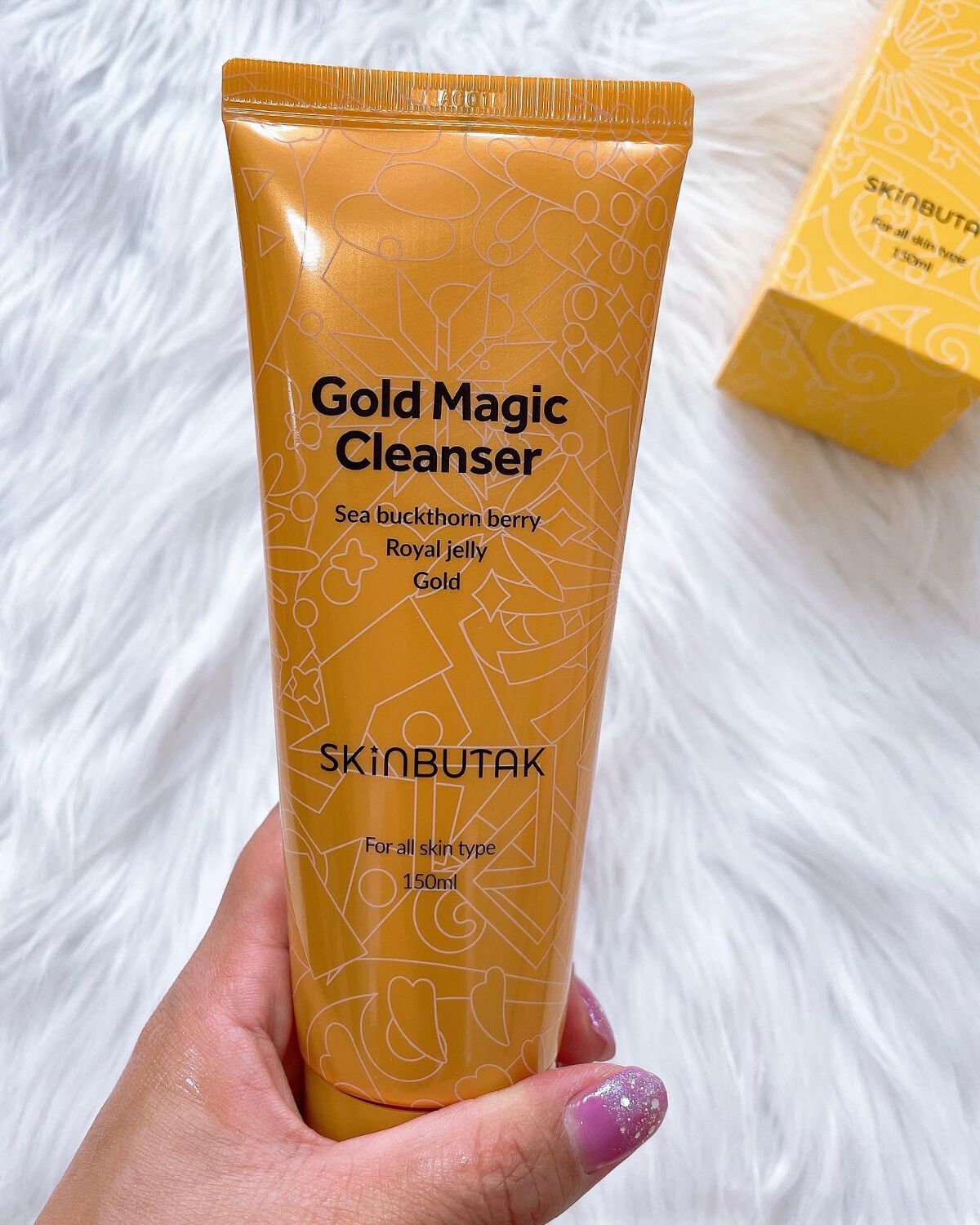 ゴールドマジッククレンザー/SKINBUTAK/洗顔フォームを使ったクチコミ（2枚目）