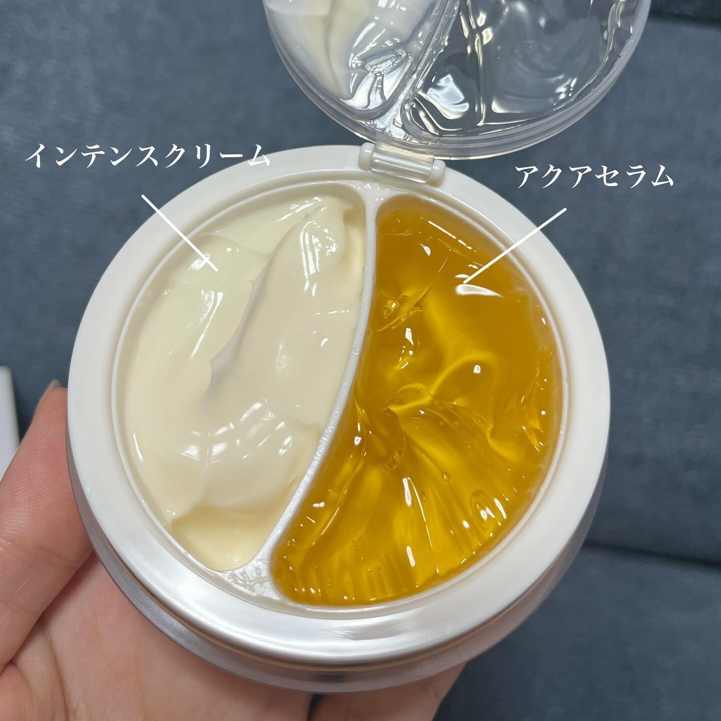 ホワイトトリュフダブルセラムアンドクリーム/ダルバ/フェイスクリームを使ったクチコミ（3枚目）