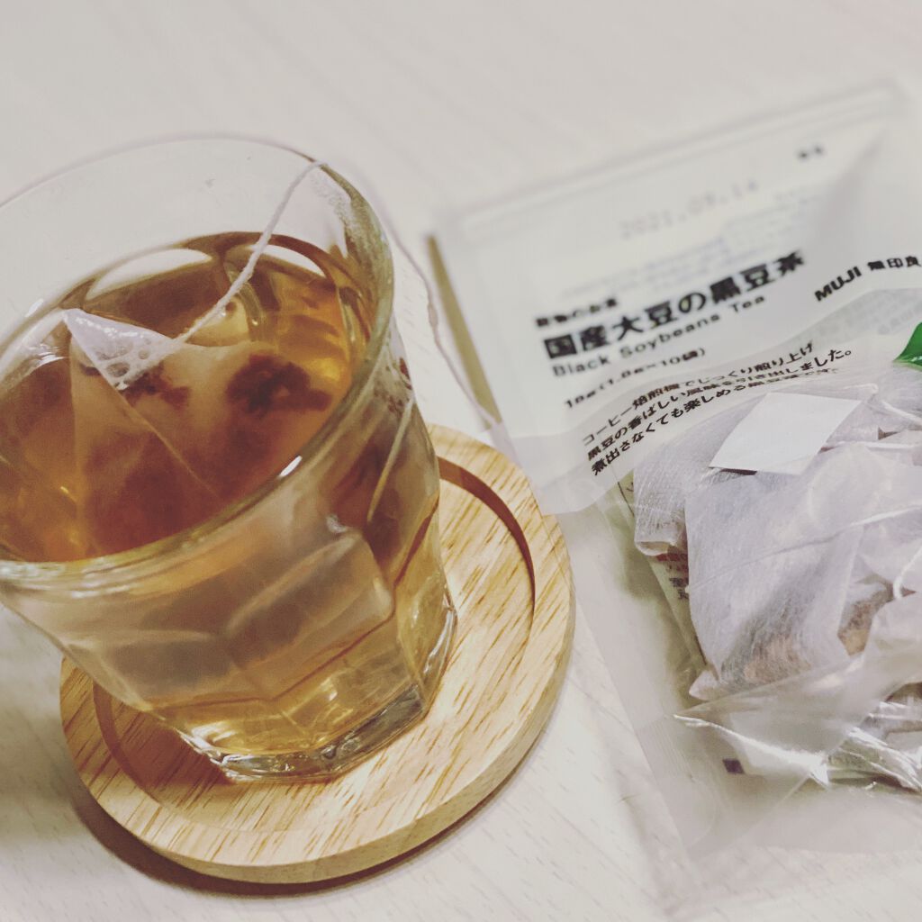 Nozomi♪ on LIPS 「温かいお茶が飲みたくて最近のお気に入り♡無印良品の国産大豆の黒..」(1枚目)