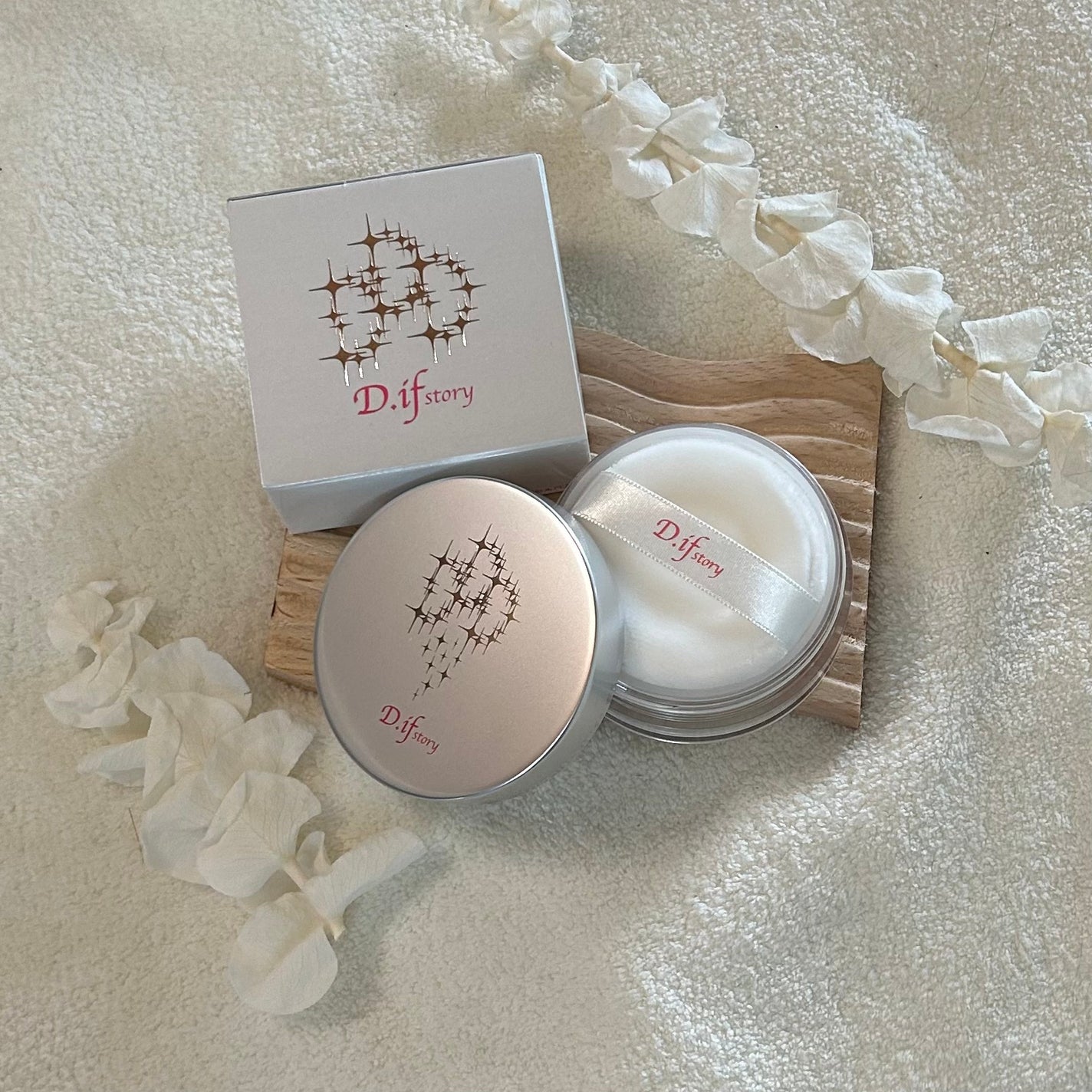 FLベール/D.if story(ディフ ストーリー)/ルースパウダーを使ったクチコミ(3枚目)