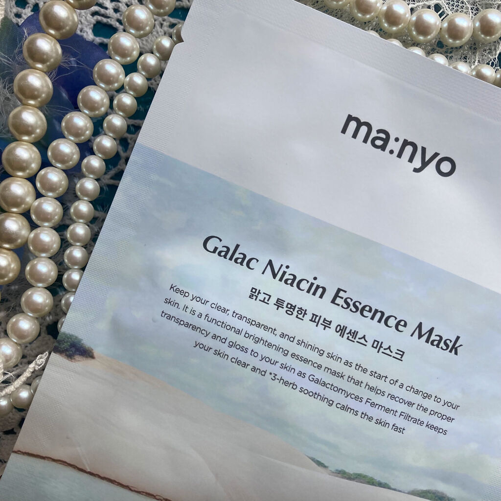 ガラクナイアシン エッセンスマスク/manyo/シートマスク・パックを使ったクチコミ（2枚目）