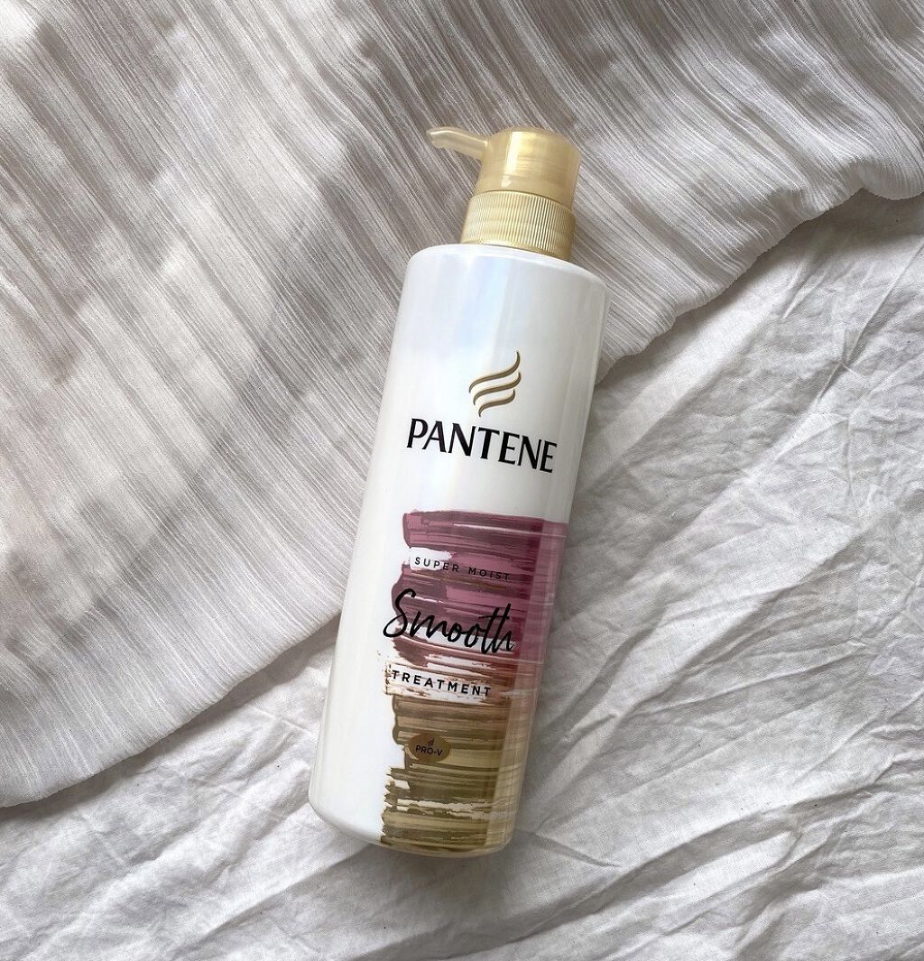 スーパー モイスト スムース シャンプー／トリートメント トリートメント/パンテーン/シャンプー・コンディショナーを使ったクチコミ（1枚目）