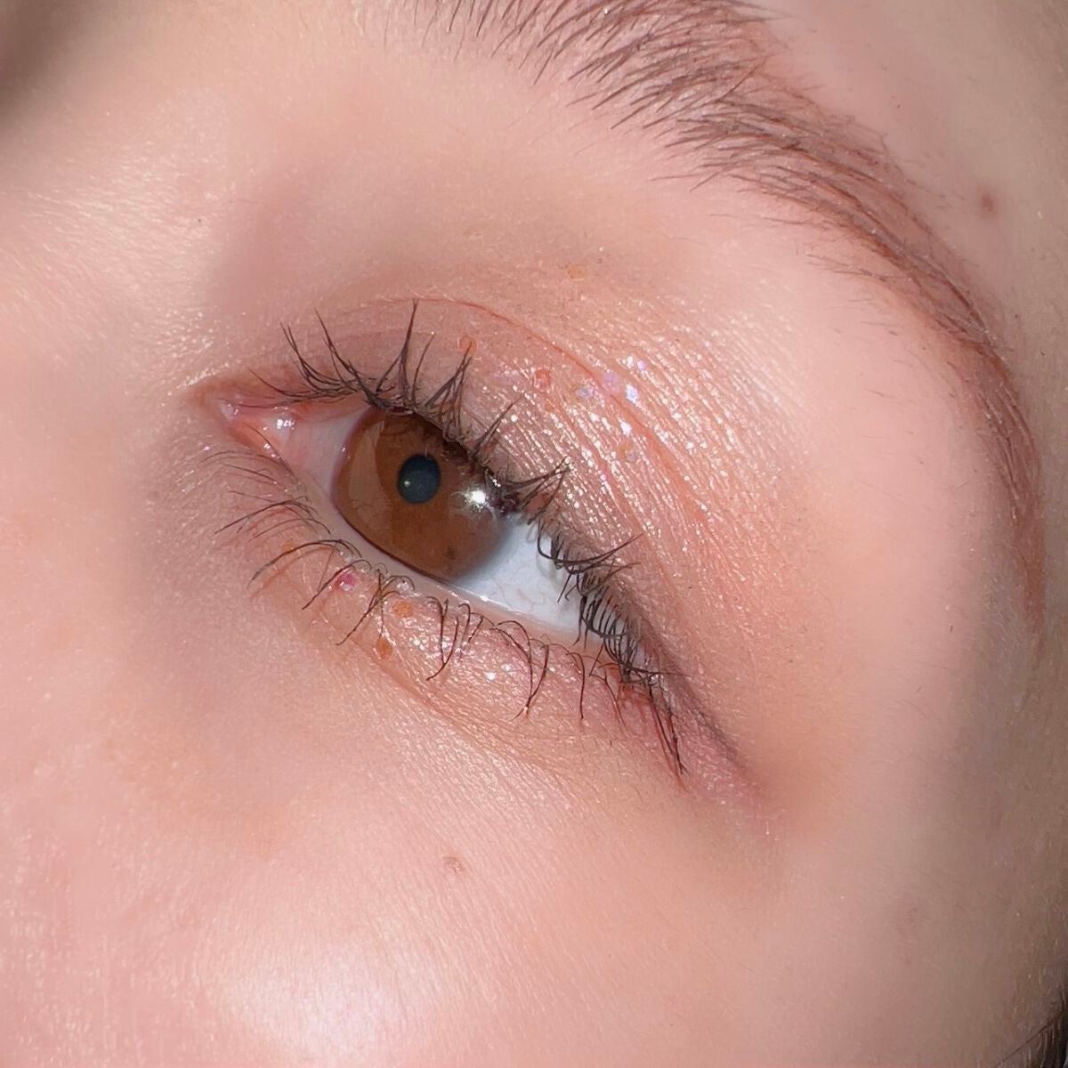 シャンパンアイグリッター/Peach C/グリッターを使ったクチコミ(6枚目)