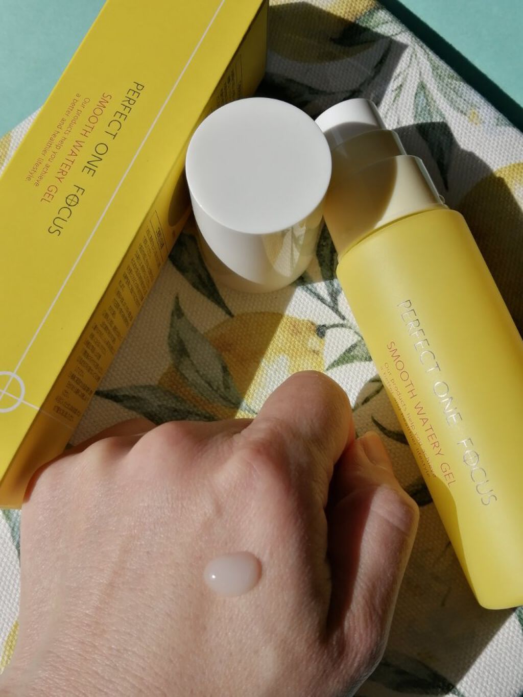 パーフェクトワンフォーカス スムースウォータリージェル/PERFECT ONE  FOCUS/オールインワン化粧品を使ったクチコミ（2枚目）