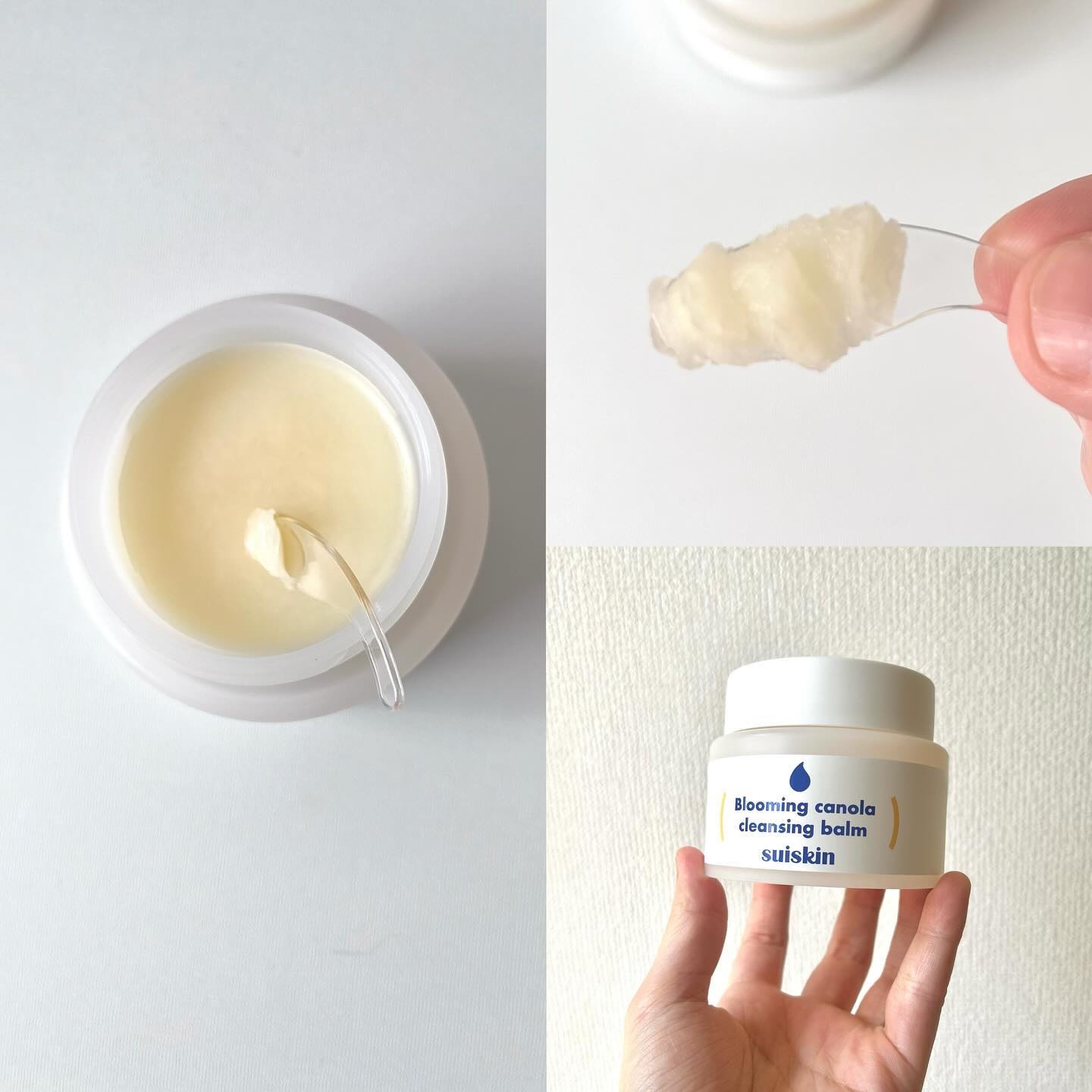 Blooming canola cleansing balm/suiskin/クレンジングバームを使ったクチコミ（2枚目）