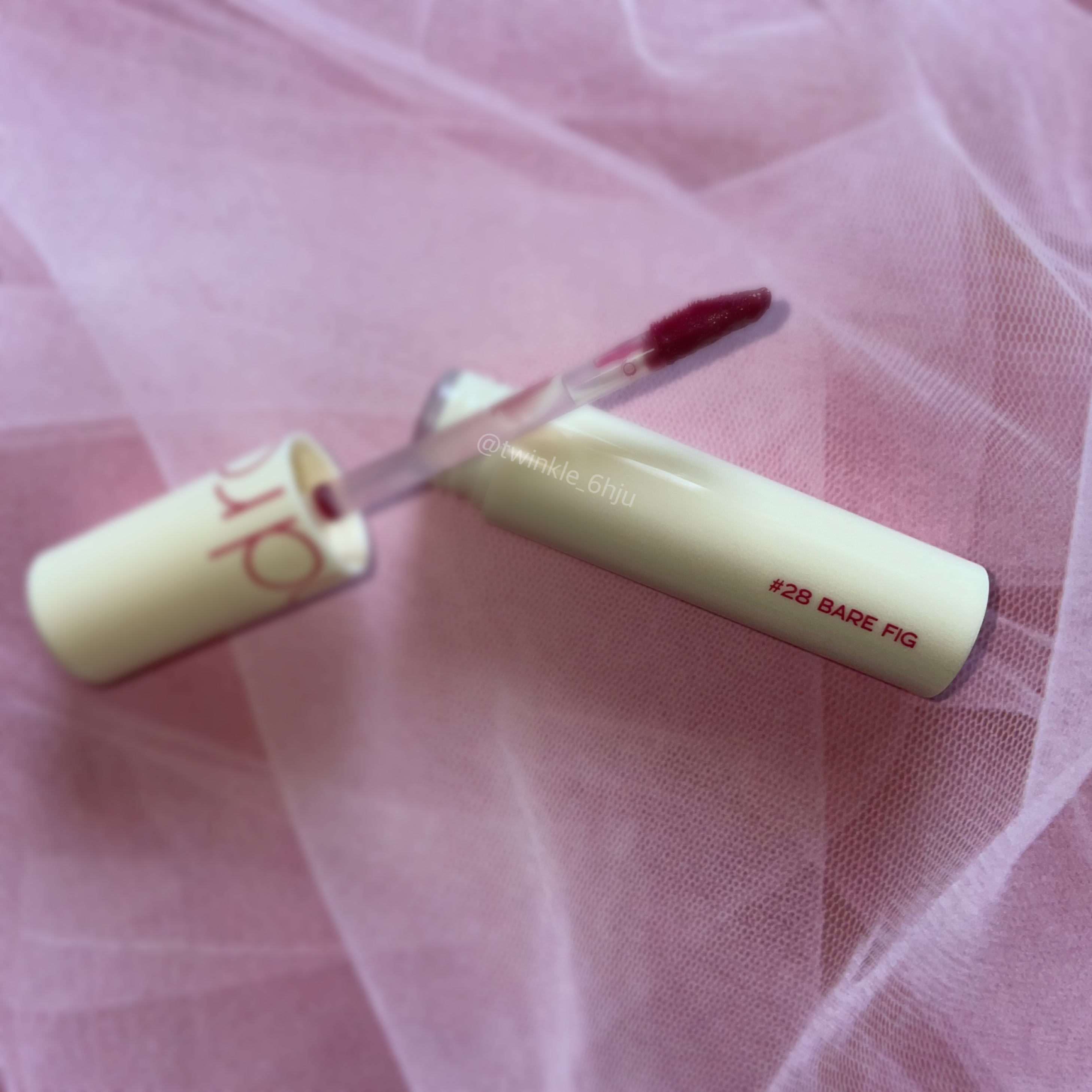 ジューシーラスティングティント/rom&nd/リップティントを使ったクチコミ（1枚目）