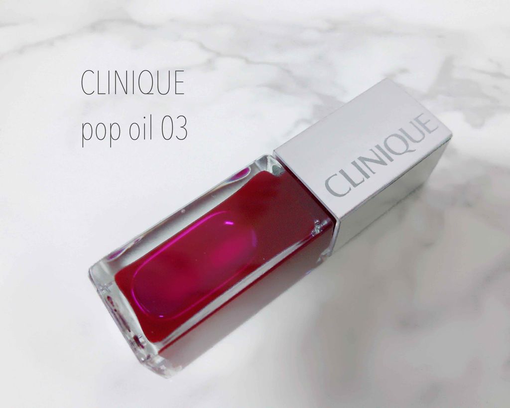 クリニーク ポップ オイル/CLINIQUE/リキッドチークを使ったクチコミ（1枚目）