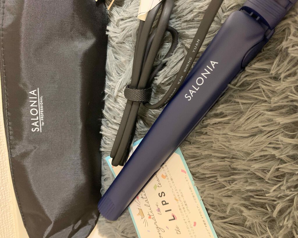 ストレートヘアアイロン/SALONIA/ストレートアイロンを使ったクチコミ(1枚目)