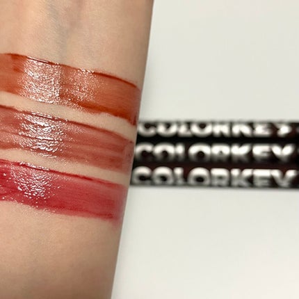 シャインミラーティント/COLORKEY/リップティントを使ったクチコミ(2枚目)