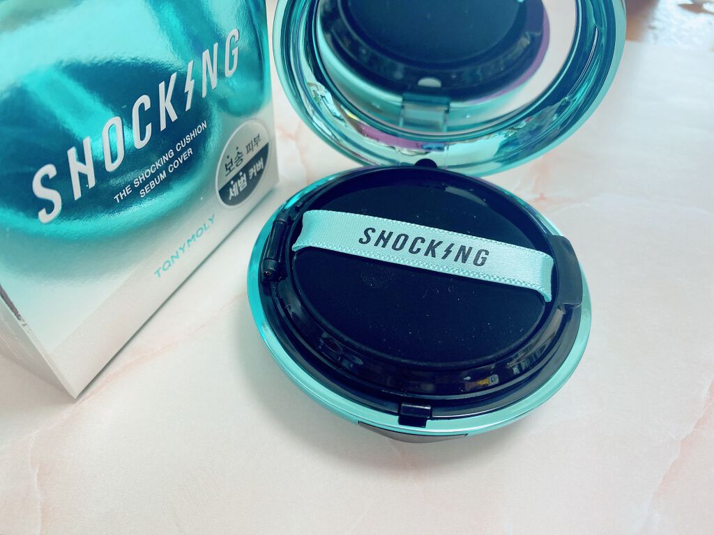 ザショッキングクッション/TONYMOLY/クッションファンデーションを使ったクチコミ（1枚目）