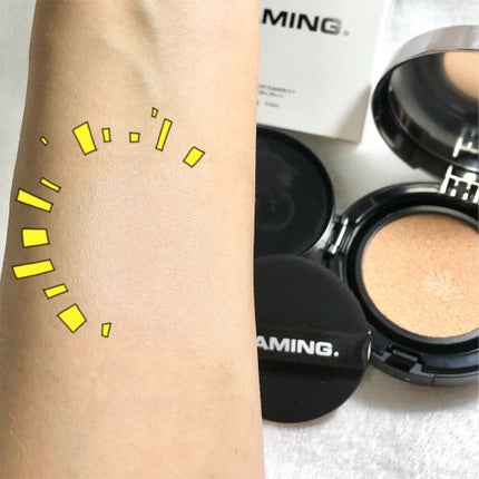 ネーミング レイヤード フィットクッション/NAMING./クッションファンデーションを使ったクチコミ(4枚目)