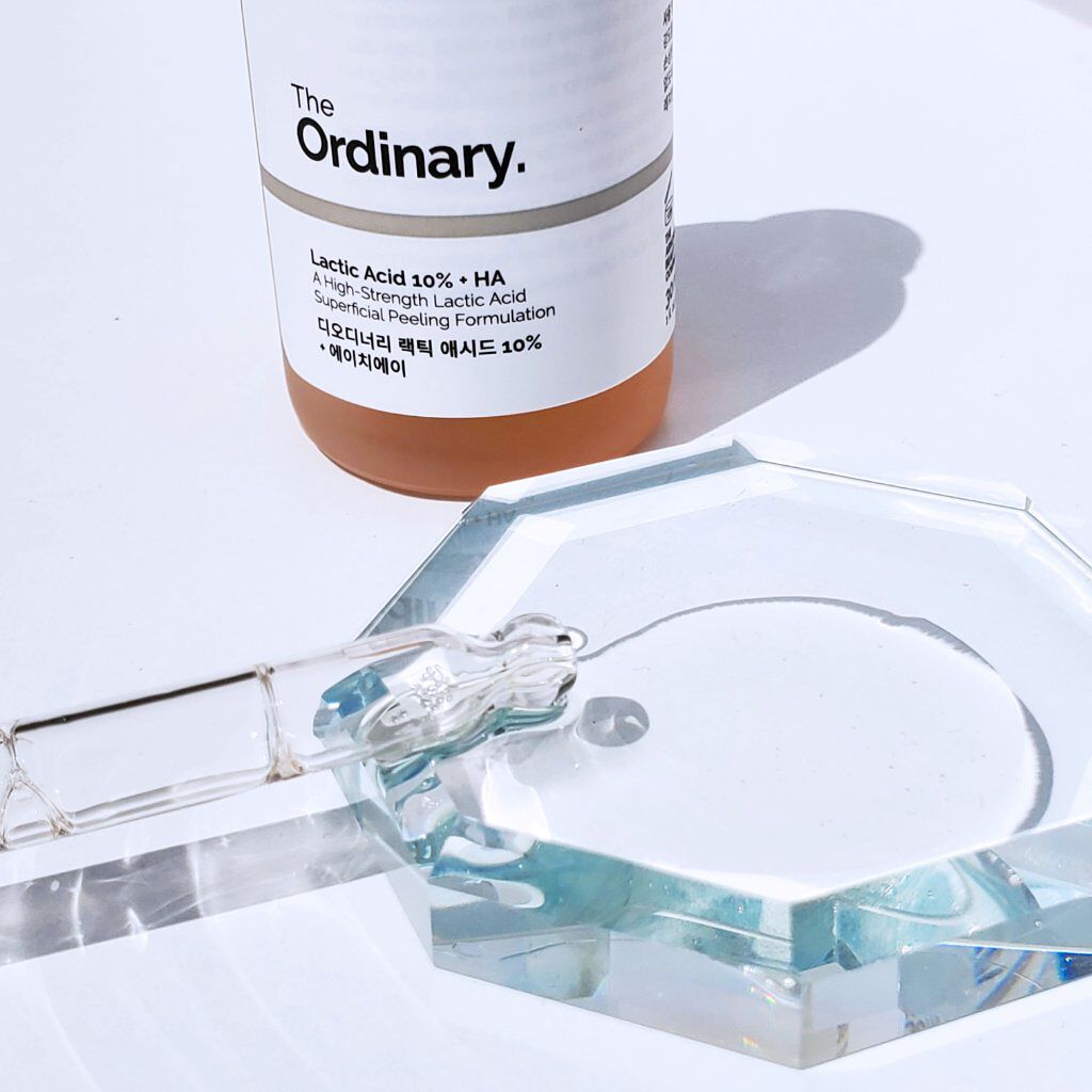 The Ordinary LA10+HAフェイスセラムのクチコミ「【The Ordinary】乳酸10%+ヒアルロン酸
#オリヤン購入品 

久しぶりに使いだし.....」（3枚目）