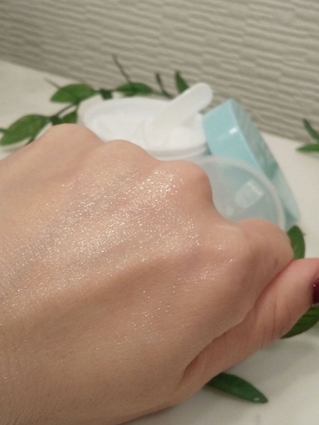 アクアエッセンスクリーム/SHEENY/フェイスクリームを使ったクチコミ（3枚目）