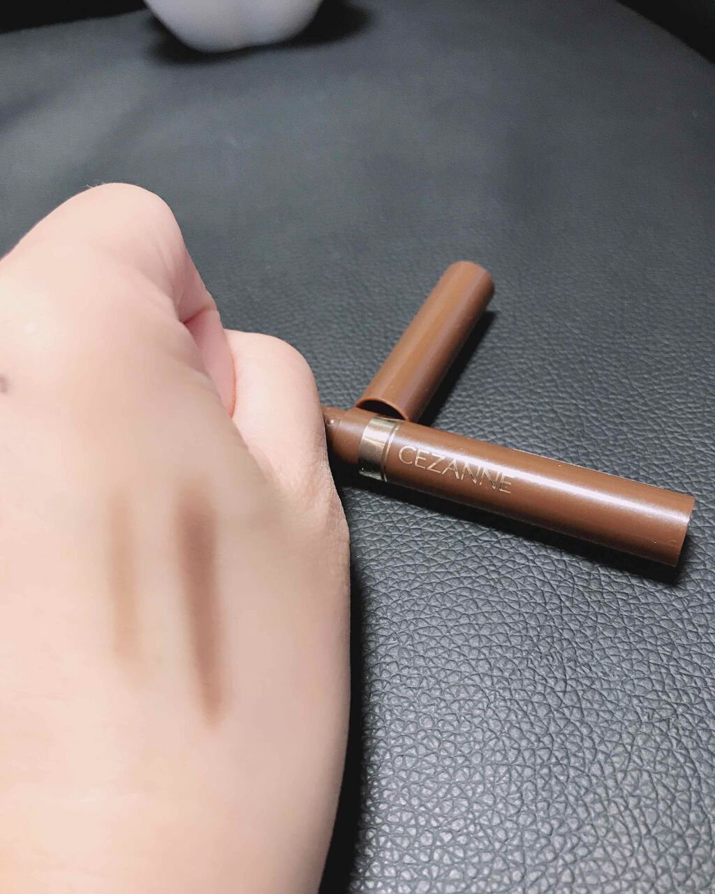 太芯アイブロウ 02 ナチュラルブラウン/CEZANNE/アイブロウペンシルを使ったクチコミ（2枚目）