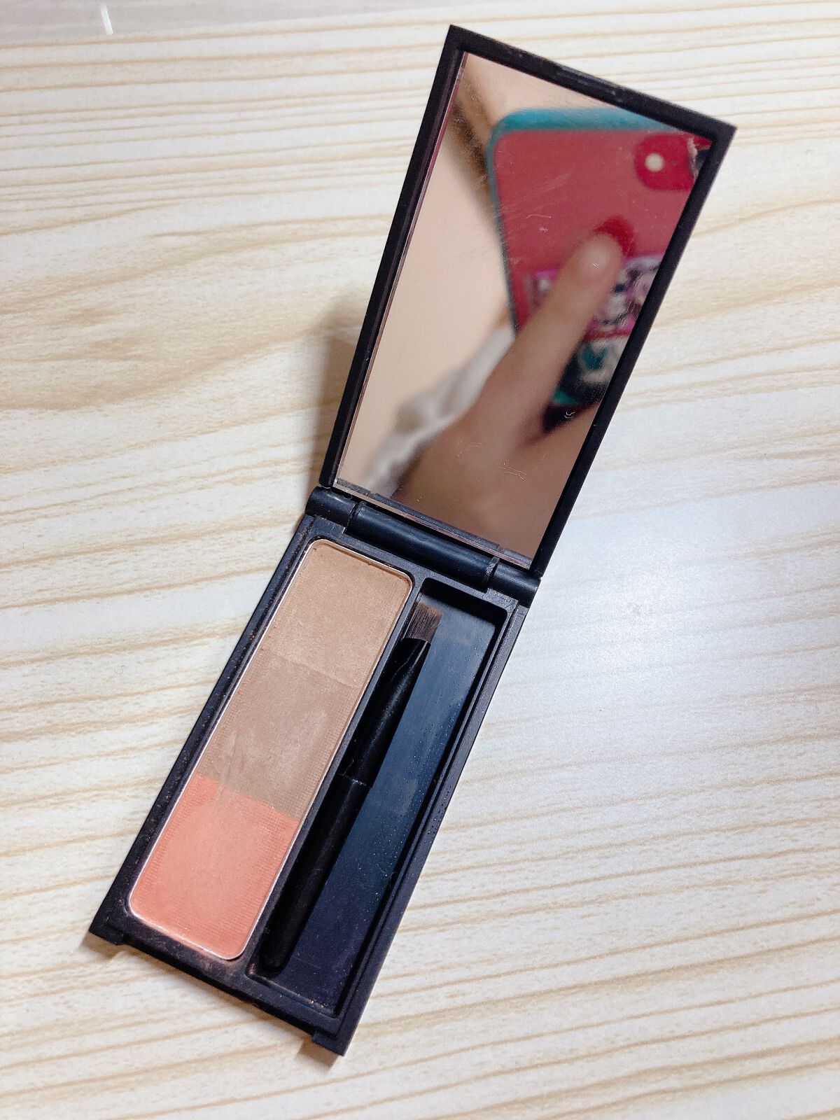 UR GLAM　EYEBROW POWDER/U R GLAM/パウダーアイブロウを使ったクチコミ（3枚目）