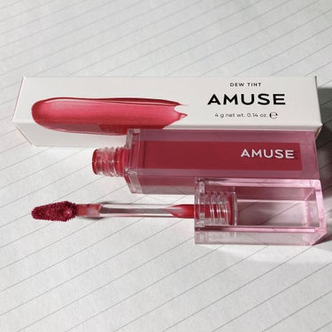 AMUSE デューティントのクチコミ「＼ティントなのに超みずみずしいリップ💧✨／

AMUSE NEW デューティント 
     .....」（1枚目）