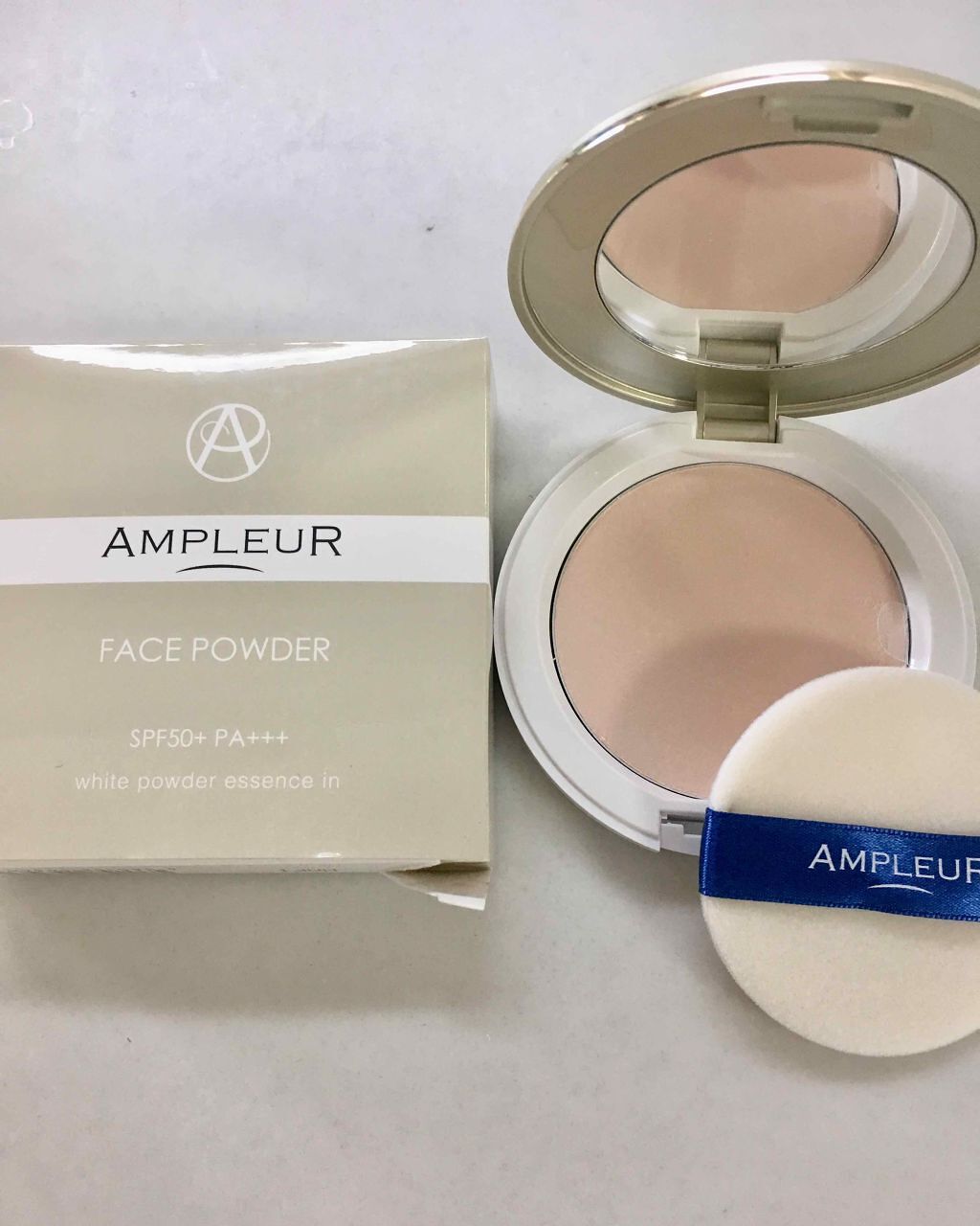 アンプルール アンプルール フェイスパウダーのクチコミ「ドクターズコスメのアンプルール  フェイスパウダー✨

最近発売されて、テスターで試したらパウ.....」（1枚目）