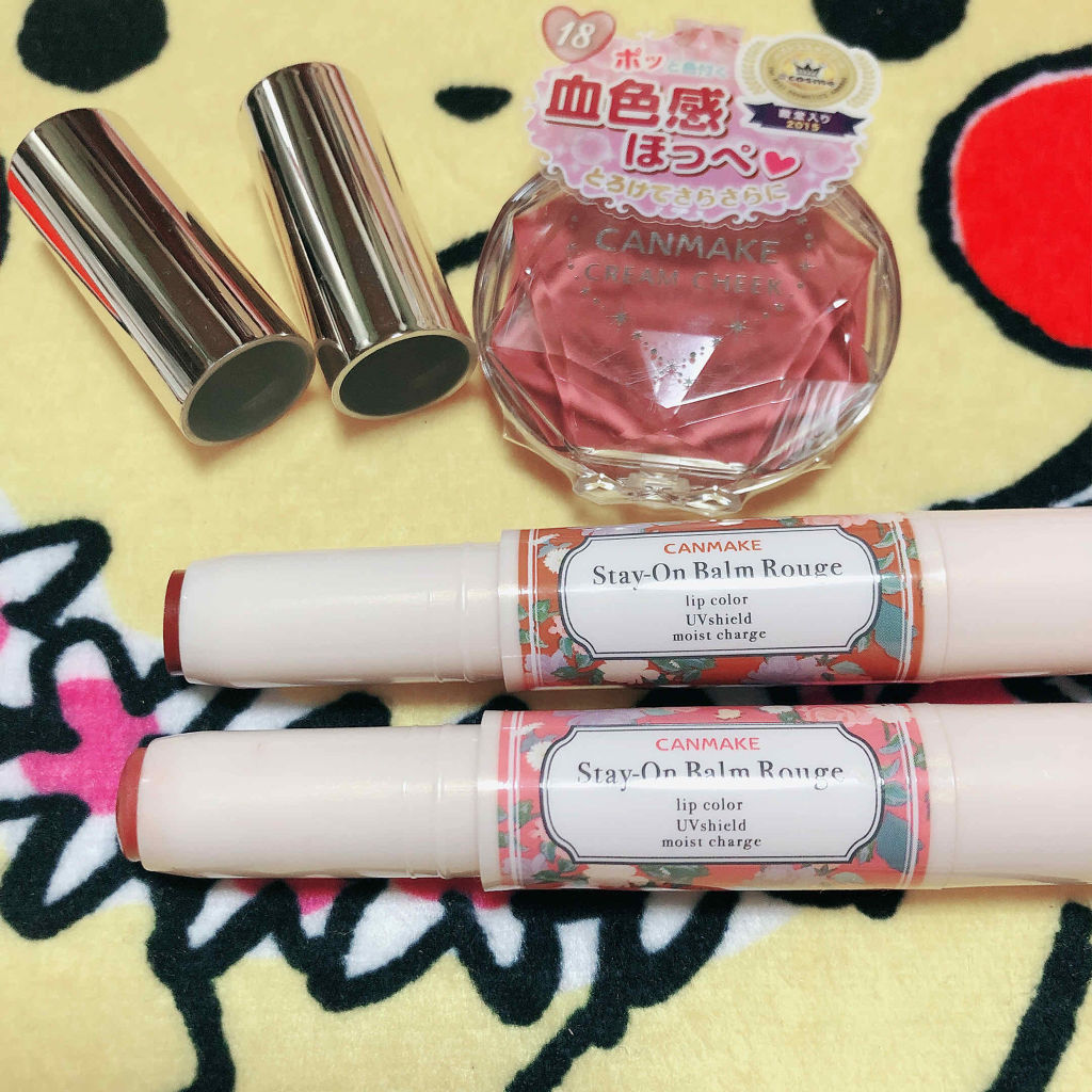 クリームチーク/キャンメイク/ジェル・クリームチークを使ったクチコミ（1枚目）