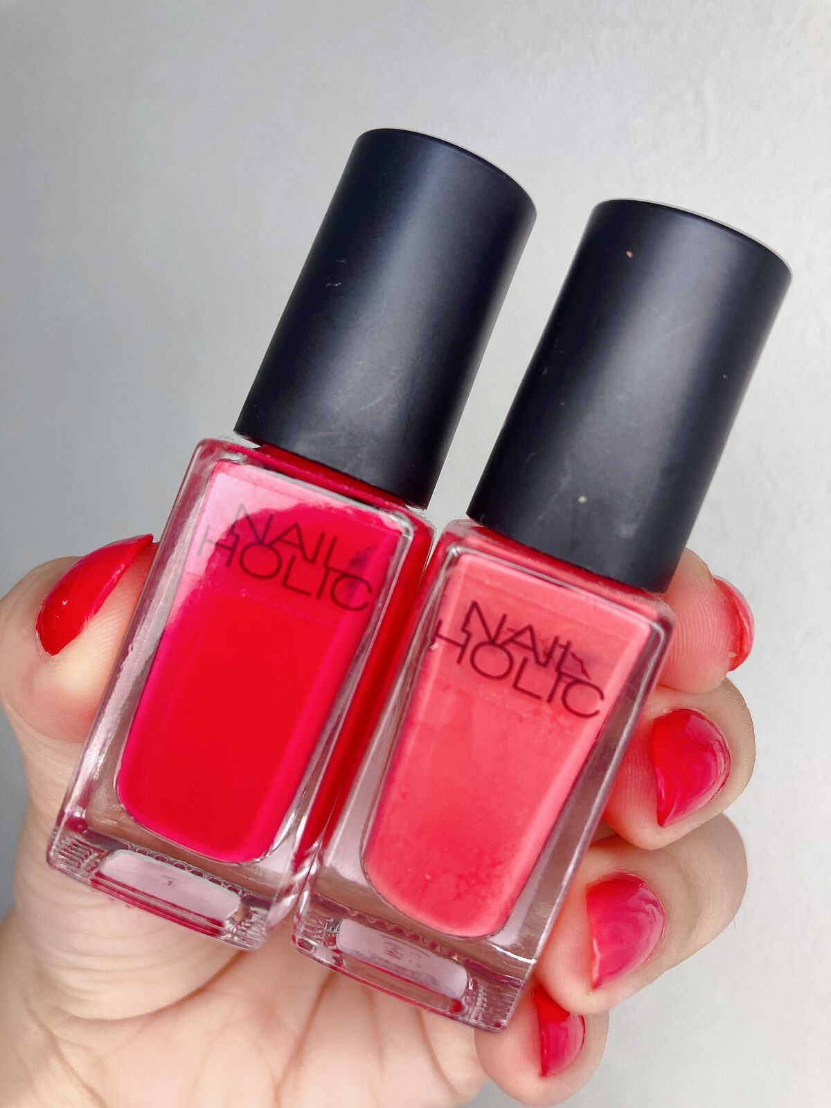 ネイルホリック Pinkish color PK813/ネイルホリック/マニキュアを使ったクチコミ（2枚目）