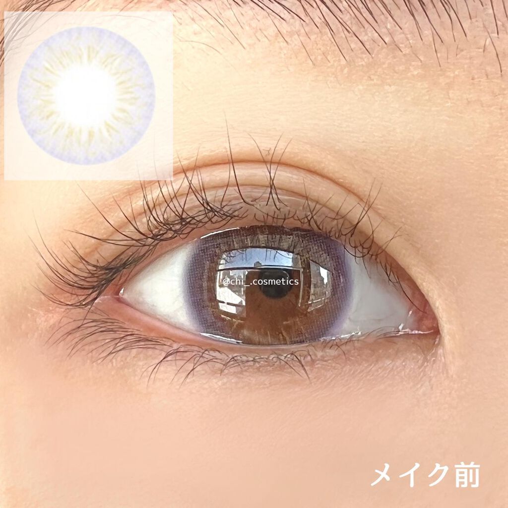 Deep Shine violet/蜜のレンズ/カラーコンタクトレンズを使ったクチコミ（3枚目）