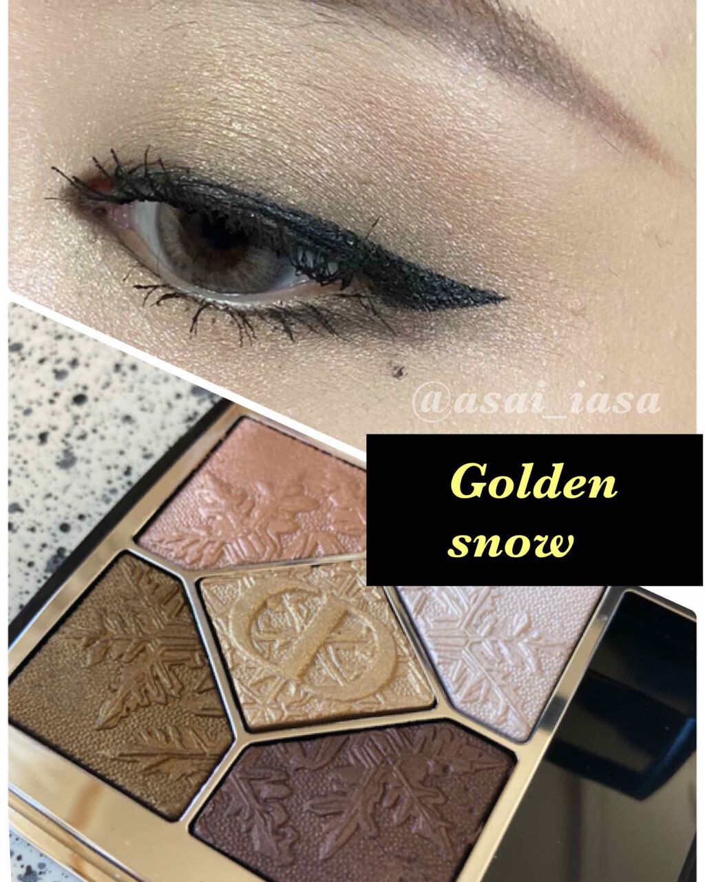 サンク クルール クチュール<ゴールデン ナイツ>/Dior/アイシャドウパレットを使ったクチコミ(1枚目)