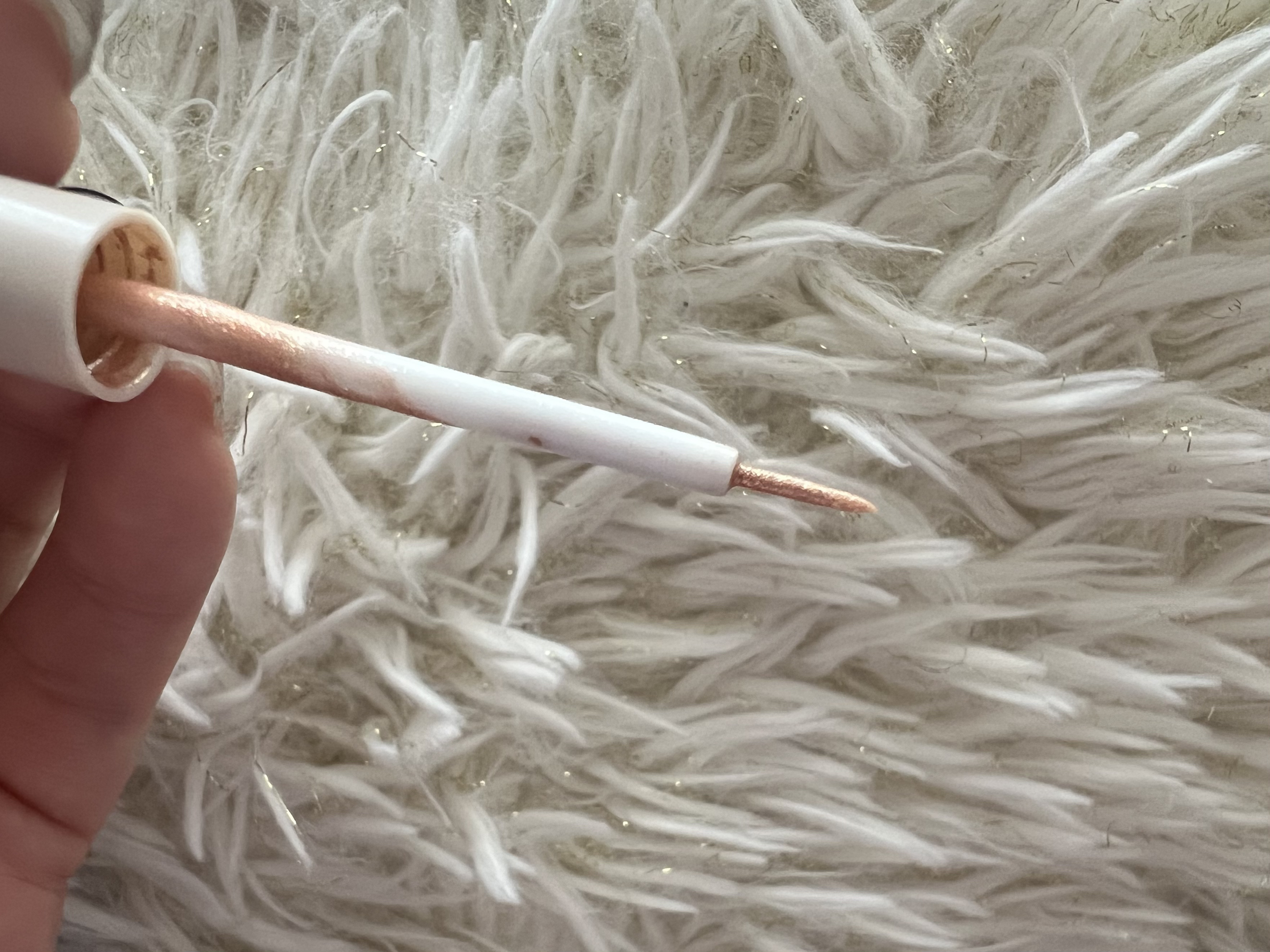 グロウリキッドライナー 20 ムーンベージュ/CEZANNE/リキッドアイライナーを使ったクチコミ（2枚目）