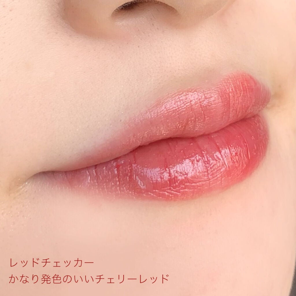 ウィンターチェック シロップグロッシーバーム/ETUDE/口紅を使ったクチコミ(4枚目)