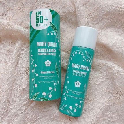 ブロック&ブロック サン プロテクト スプレー 65g(ミュゲガーデンの香り2023)/MARY QUANT/日焼け止め・UVケアの画像
