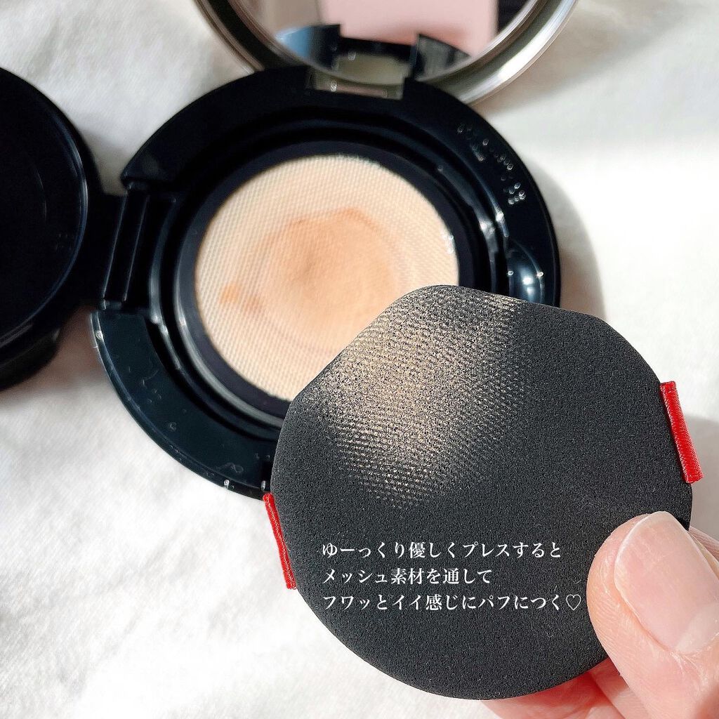 ドラマティックジェリーコンパクト/マキアージュ/クッションファンデーションを使ったクチコミ(2枚目)