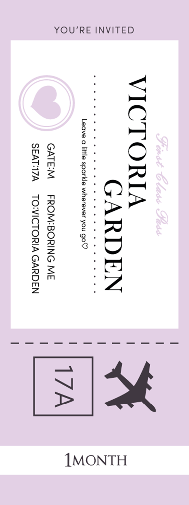 VICTORIA GARDEN 1month チョコレート