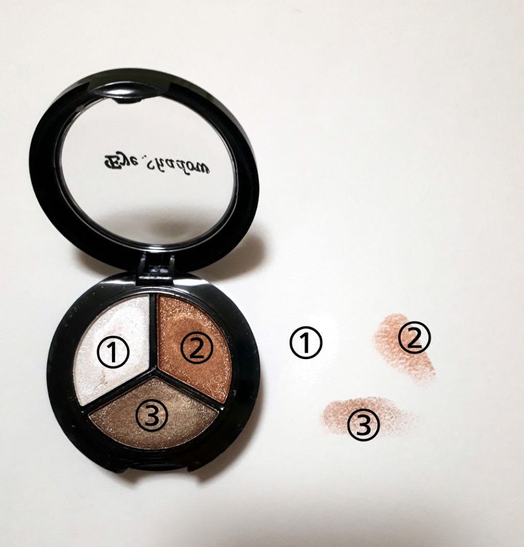 デュアルアイシャドウ N/excel/アイシャドウパレットを使ったクチコミ(3枚目)