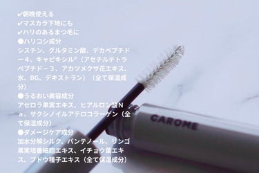 カールメモライズラッシュセラム/CAROME./まつげ美容液を使ったクチコミ（3枚目）