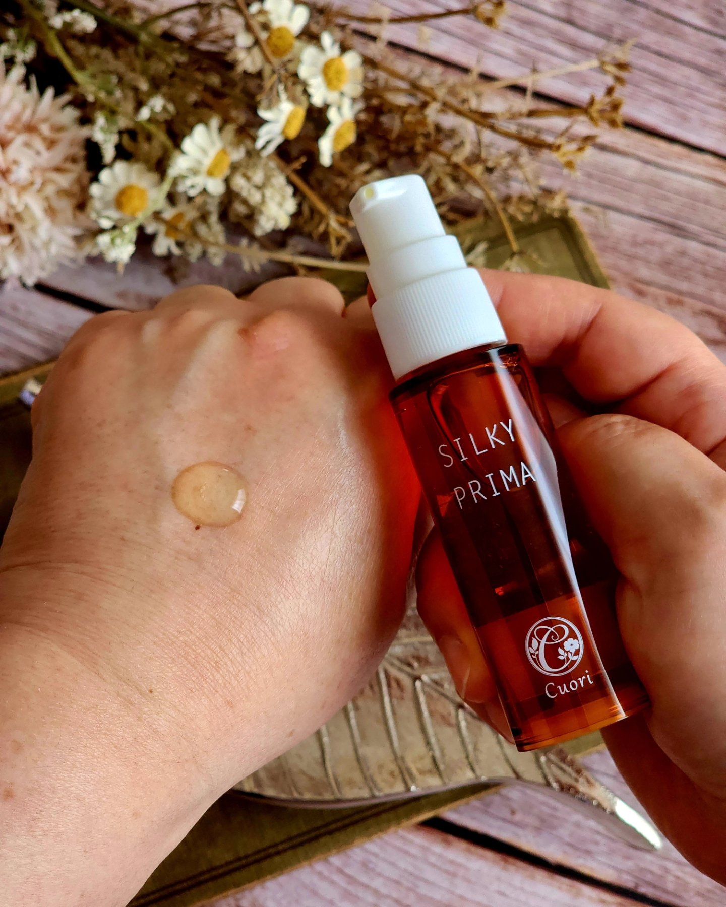 SILKY PRIMA/クオリ/美容液を使ったクチコミ（2枚目）