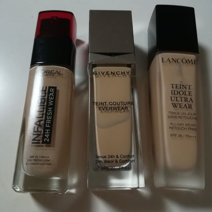 タン・クチュール・エバーウェア・ファンデーション/GIVENCHY/リキッドファンデーションを使ったクチコミ(1枚目)