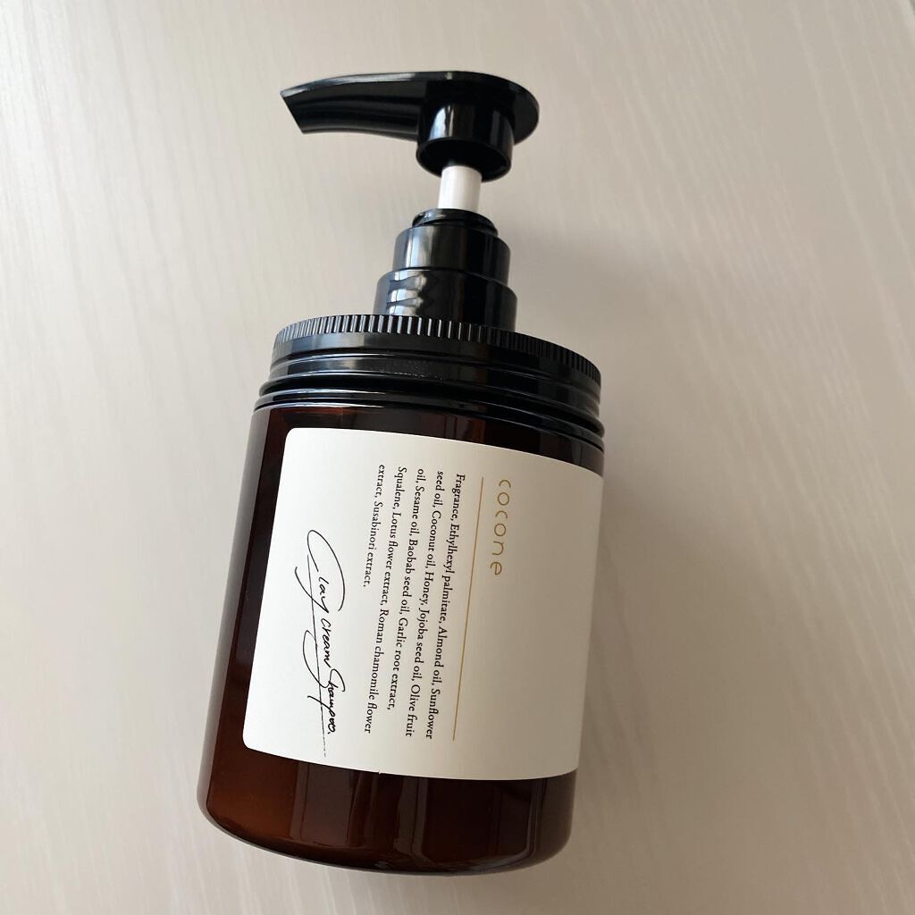 クレイクリームシャンプー(モイスト)/cocone/市販シャンプーを使ったクチコミ(1枚目)