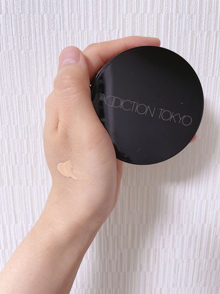 スキンリフレクト ラスティング UV クッションファンデーション/ADDICTION/クッションファンデーションを使ったクチコミ(3枚目)