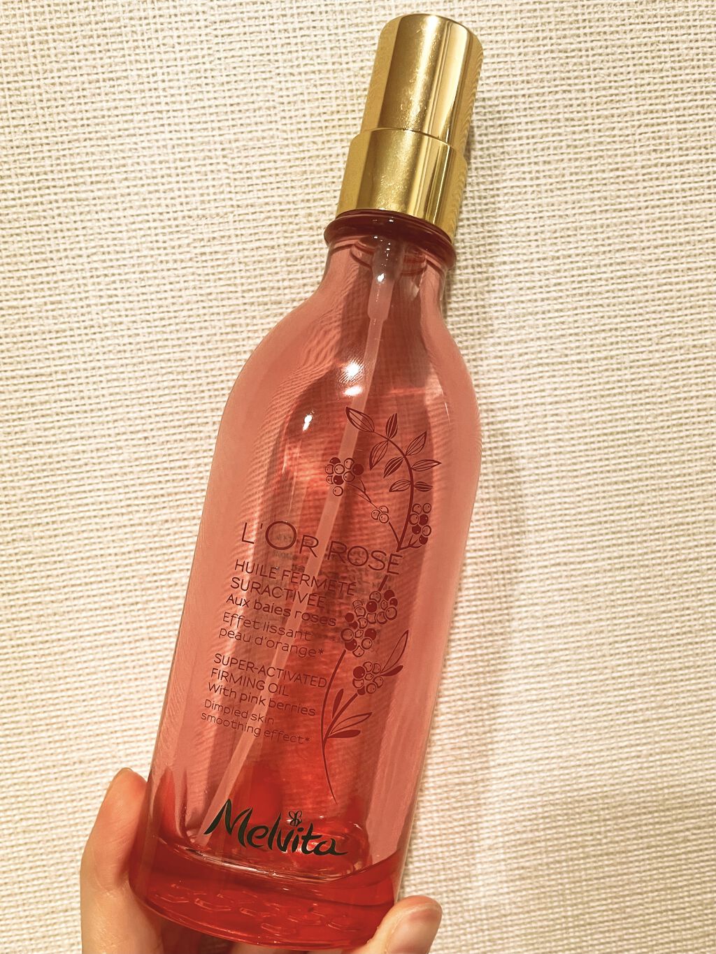 ロルロゼ ブリリアント ボディオイル/Melvita/ボディオイルを使ったクチコミ（1枚目）