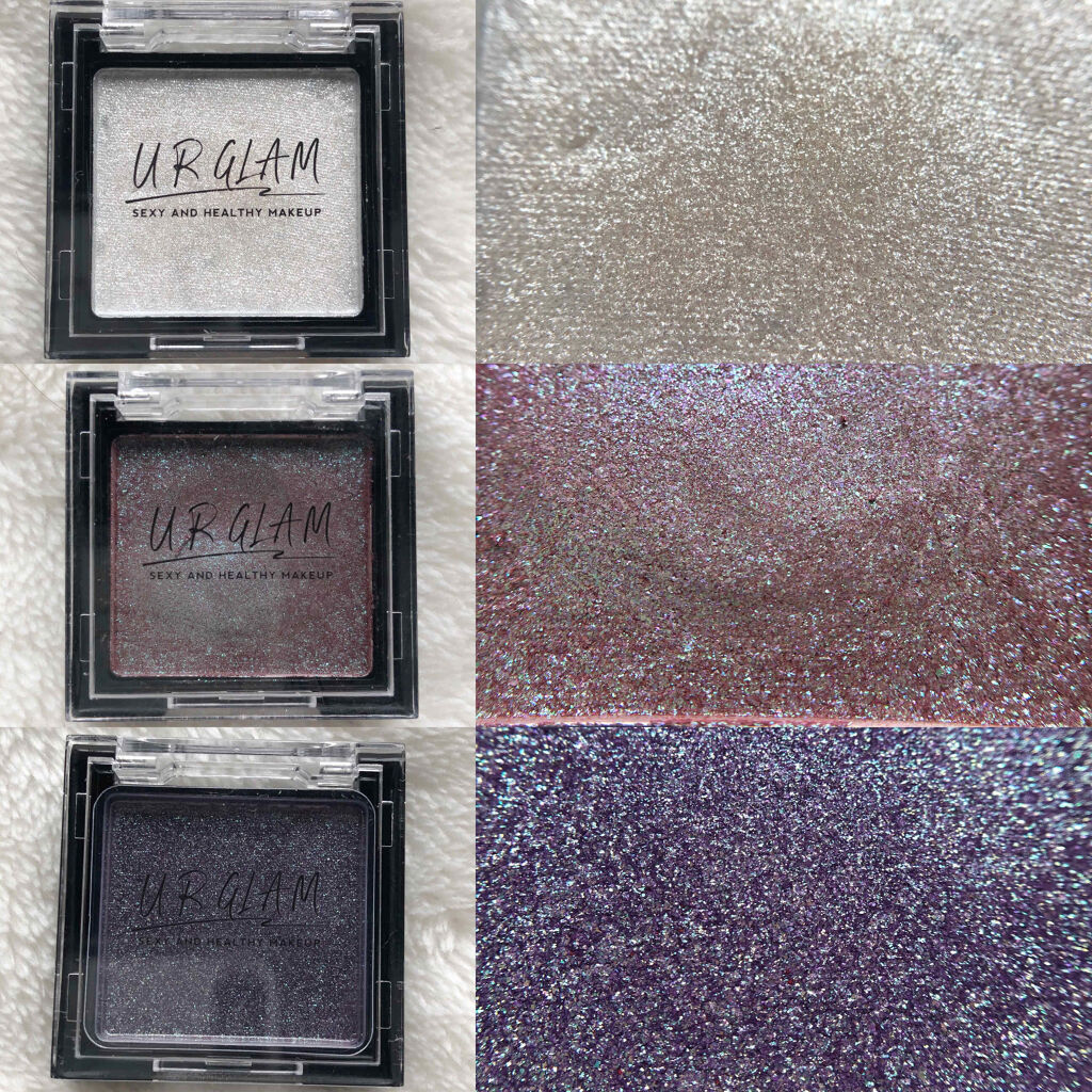 UR GLAM　POWDER EYESHADOW/U R GLAM/単色アイシャドウを使ったクチコミ（2枚目）