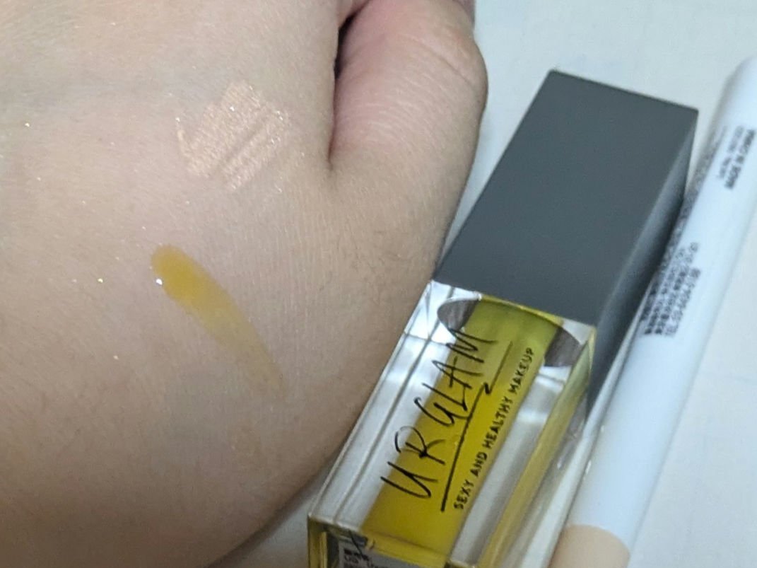 UR GLAM　LIP OIL/U R GLAM/リップグロスを使ったクチコミ（3枚目）
