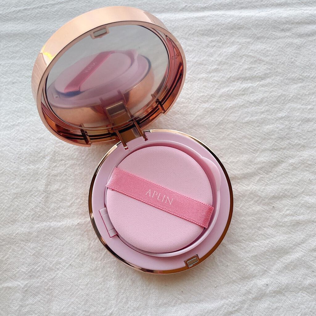 ピンクティーツリーカバークッション/APLIN/クッションファンデーションを使ったクチコミ（2枚目）