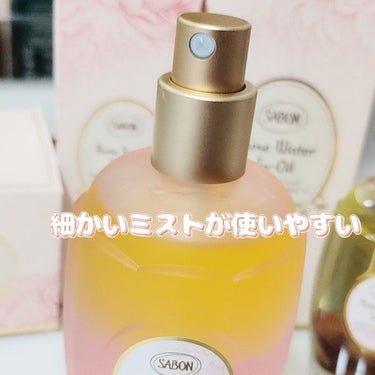 ローズウォーターインオイル/SABON/ミスト状化粧水を使ったクチコミ（3枚目）