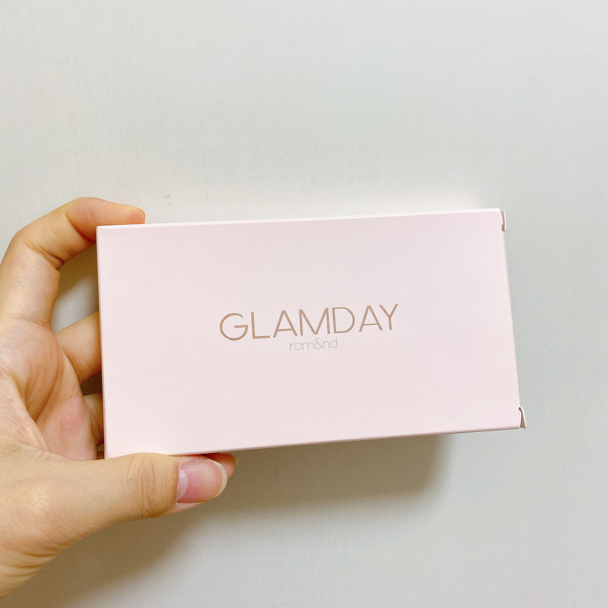  アイシャドウパレット GLAMDAY/rom&nd/パウダーアイシャドウを使ったクチコミ（3枚目）