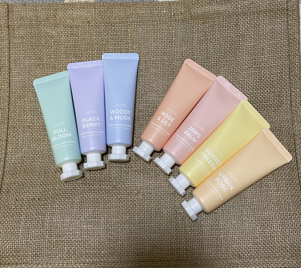 パフュームハンドクリーム/JUL7ME/ハンドクリームを使ったクチコミ（2枚目）