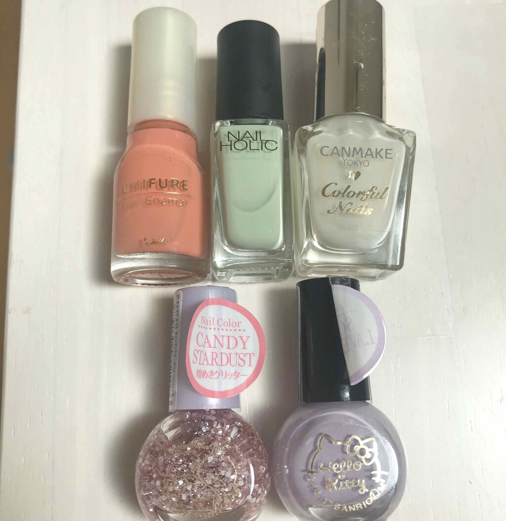 カラフルネイルズ/キャンメイク/マニキュアを使ったクチコミ(2枚目)
