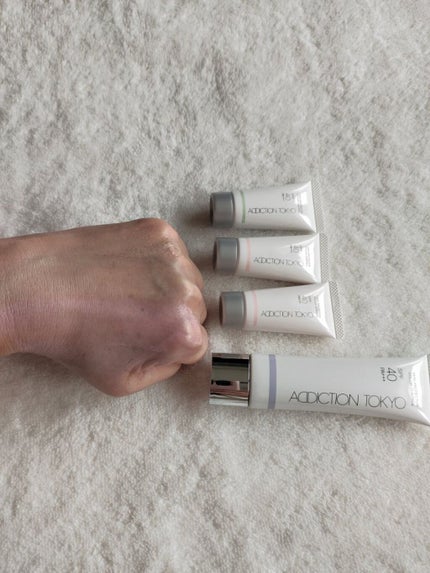 アディクション スキンプロテクター カラーコントロール SPF 40 PA+++/ADDICTION/化粧下地を使ったクチコミ(3枚目)