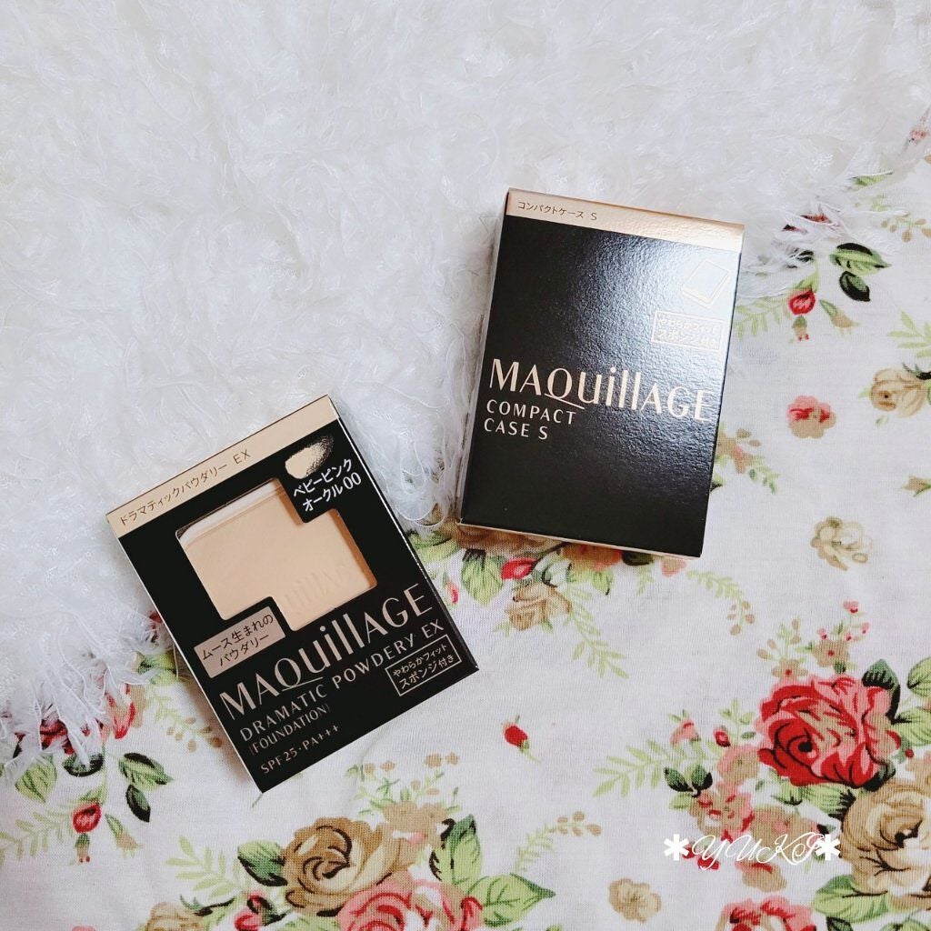 ドラマティックパウダリー EX/マキアージュ/パウダーファンデーションを使ったクチコミ(1枚目)