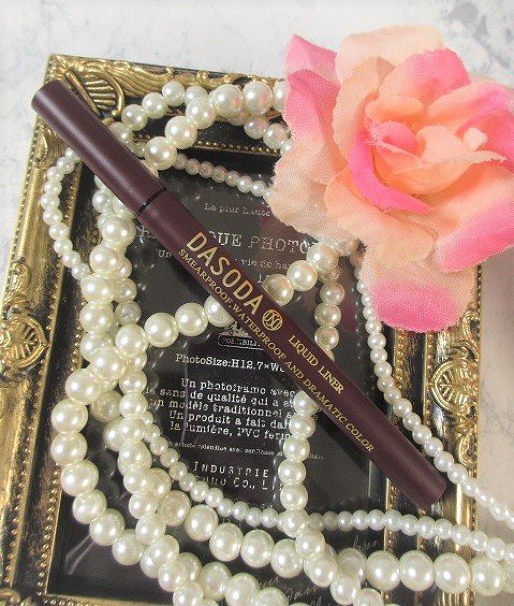 リキッドライナー DASODA✕Chihiro Anaiコラボ /DASODA/リキッドアイライナーを使ったクチコミ(5枚目)