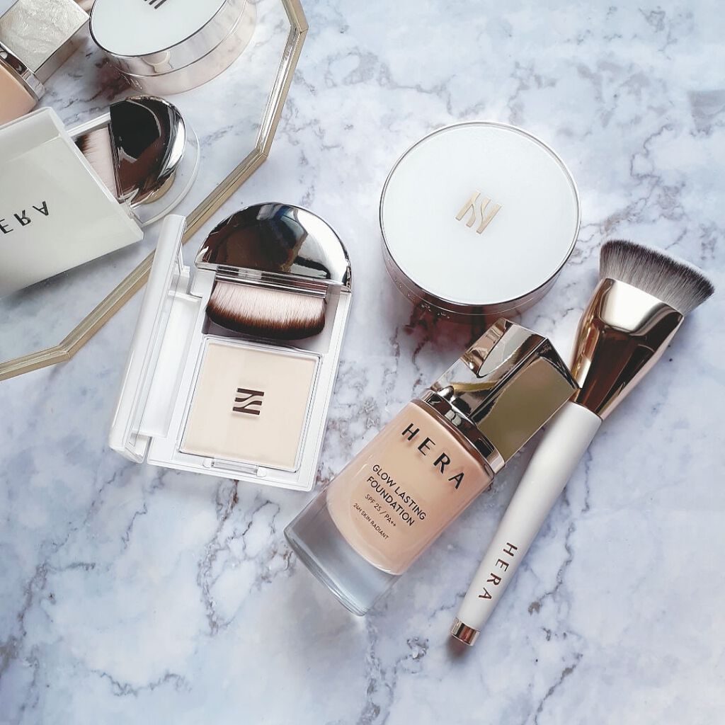 グローラスティングクッションSPF50+/PA+++ /HERA/クッションファンデーションを使ったクチコミ(4枚目)